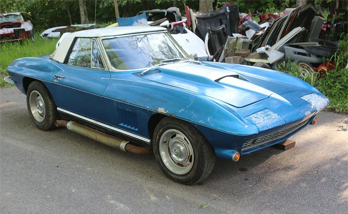 Corvettes for Sale: 1967 Corvette L79 327/350 Barn Find