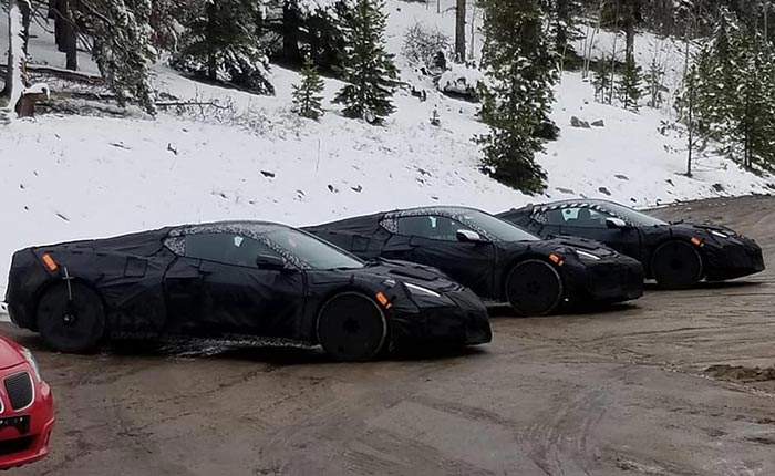 [SPIED] Three C8 Corvette Prototypes Caught in the High Altitudes of Colorado
