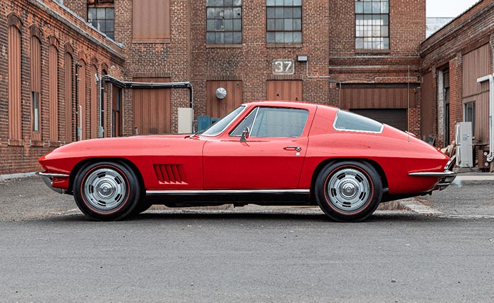 Corvettes for Sale: Red/Red 1967 Corvette 427/435 Coupe on Collectors Xchange