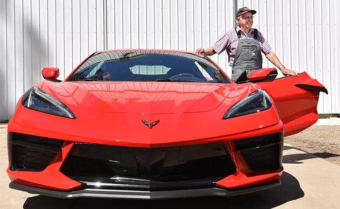 87-Year-Old Man Who Likes Fast Cars Just Bought His Very First Corvette 