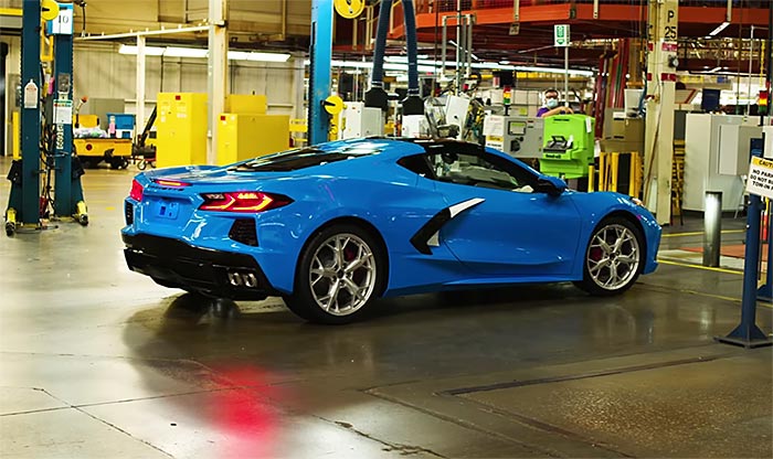 Corvette Assembly Plant to Shut Down Over Parts Shortage Next Week