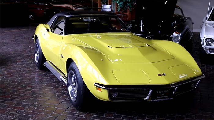 [VIDEO] Legendary Motor Car Talks Big Blocks with their 350-mile 1969 Corvette L89 Convertible