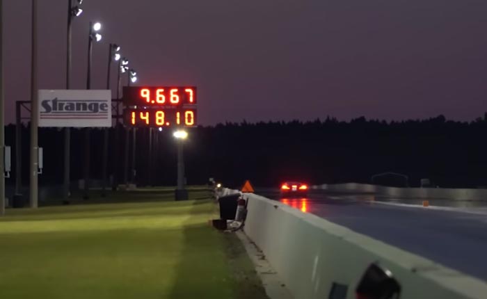 [VIDEO] FuelTech's C8 Corvette Goes Wheels Up at the Dragstrip