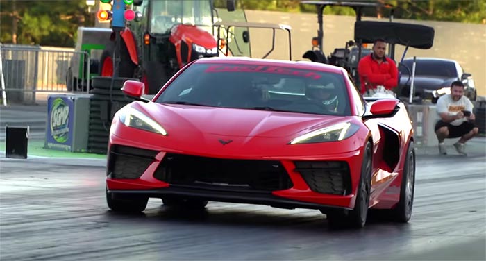 [VIDEO] FuelTech's C8 Corvette Goes Wheels Up at the Dragstrip and Sets New Trap Speed Record