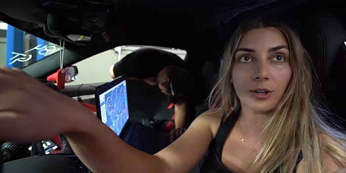 [VIDEO] Emelia Hartford Goes To Work to Reclaim Highest Horsepower Record for the C8 Corvette
