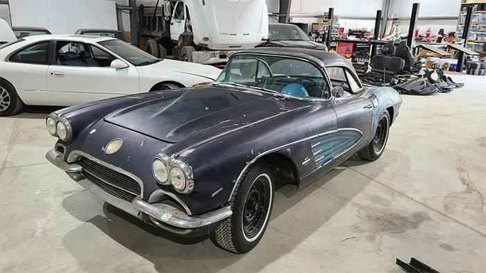 This Matching Numbers Fuelie 1961 Corvette Project Car Was Too Nice to Restomod