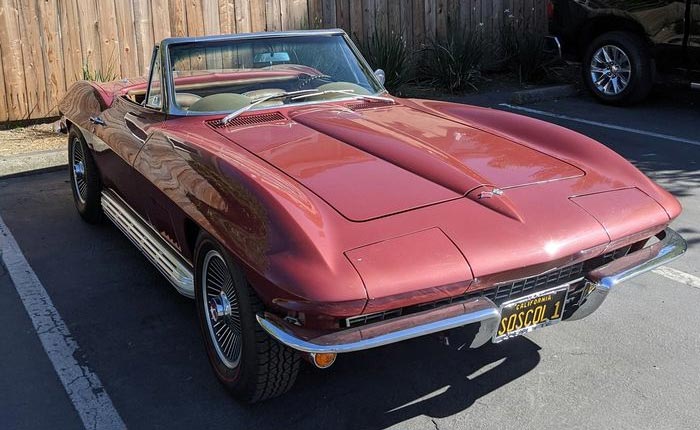 Corvette Values: 1967 Corvette Convertible Sells on Facebook in Two Days for $59,000