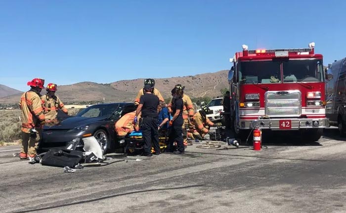 [ACCIDENT] A C6 Corvette Driver Was Charged for Failure to Yield in this Two-Car Crash