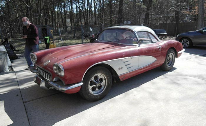 Corvettes for Sale: Inherited 1960 Corvette Barn Find