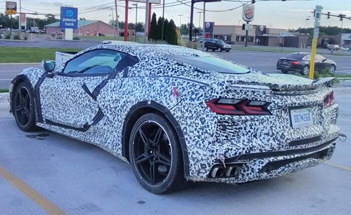 [SPIED] C8 Corvette Prototype Mule in Ohio