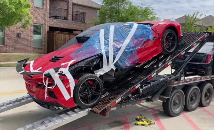 [VIDEO] Watch this Salvage 2020 Corvette Brought Back to Life by a Driveway Mechanic