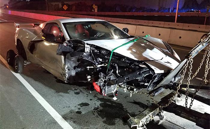 [ACCIDENT] Suspected DUI Driver Who Crashed C8 Corvette is Arrested in British Columbia