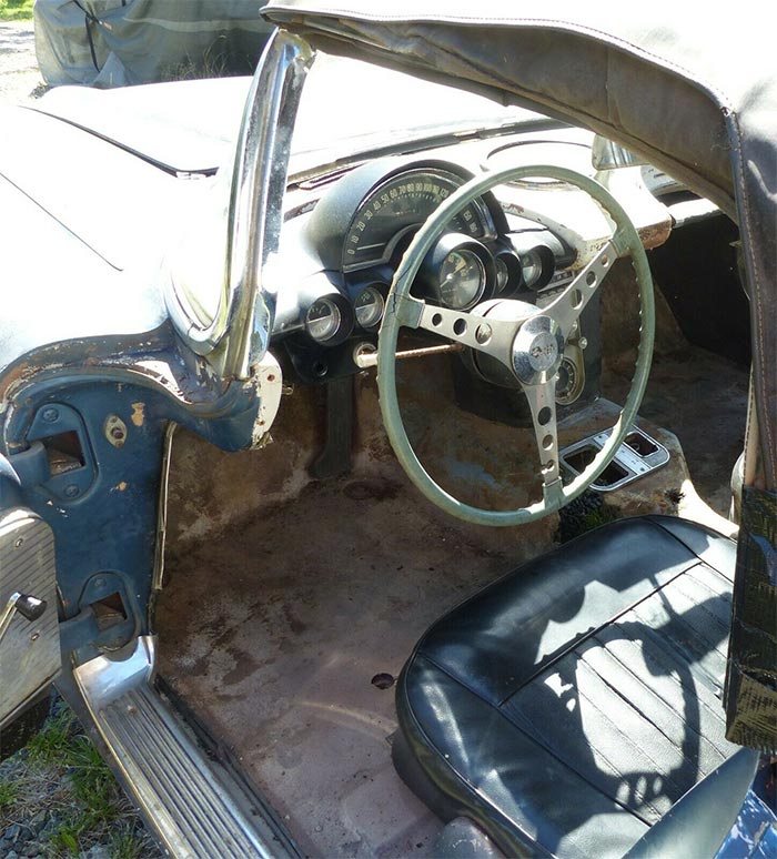 Corvettes for Sale: 1961 Corvette Project Can Be Restored As Buyer Sees Fit