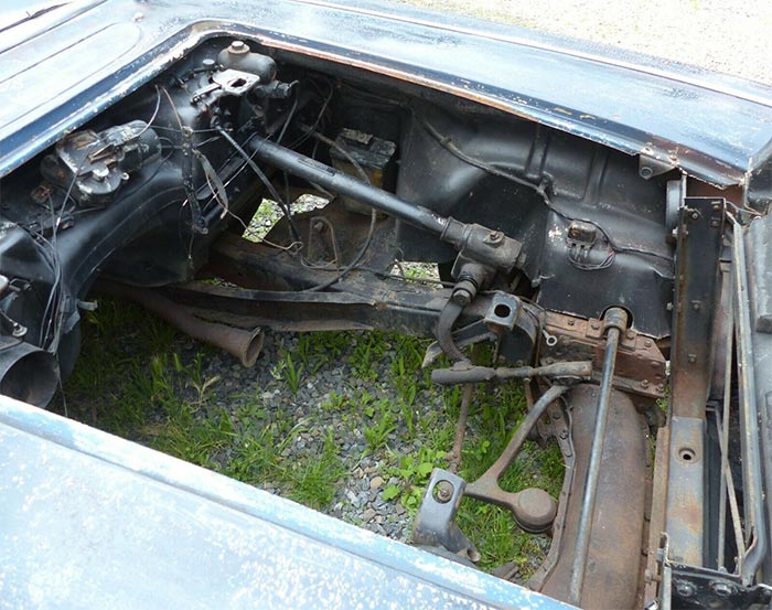 Corvettes for Sale: 1961 Corvette Project Can Be Restored As Buyer Sees Fit