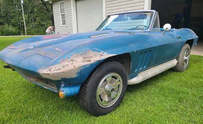 Corvettes for Sale: 1966 Corvette 427 Project