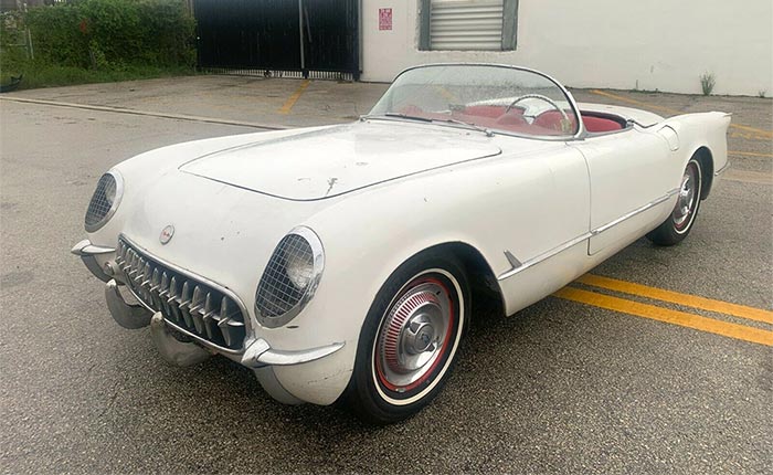 Corvettes for Sale: 1954 Corvette Has Been 'In the Family' Since New