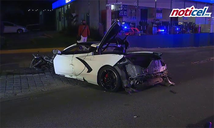 [ACCIDENT] Texas-Registered C8 Corvette Is Destroyed in Mexico Crash
