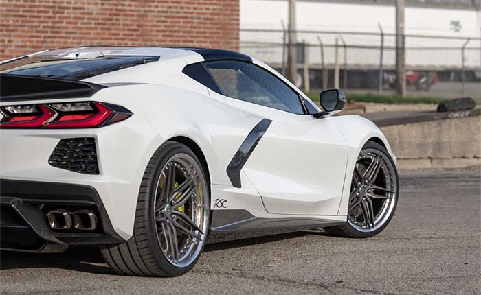 Racing Sport Concepts New 'Wingless' Side Skirts Brings Fresh Look to the C8 Corvette
