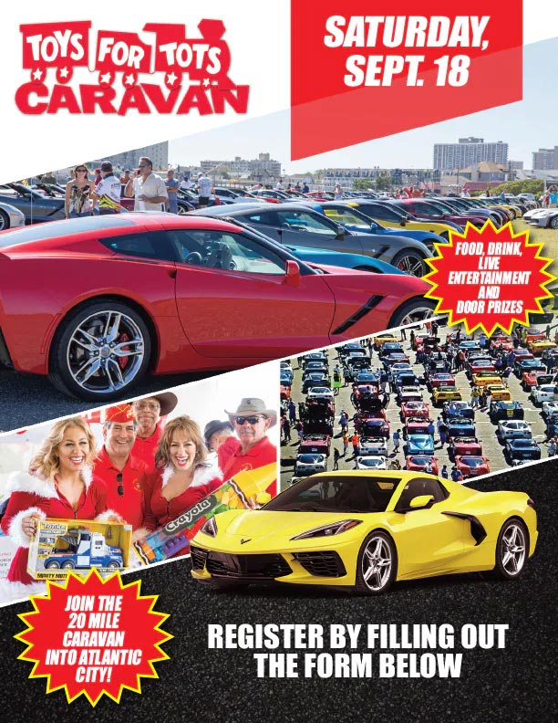 Save The Date for Ciocca Corvette's Toys for Tots Caravan