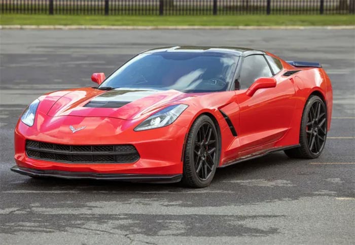 Corvette Values: State of New York Auctions Stolen Red C7 Corvette