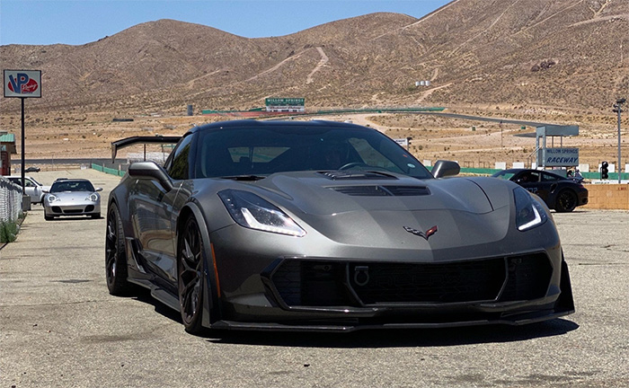 [VIDEO] Pete Callaway Tests a 25th Anniversary Callaway Z06 SC757 During 110-Degree Heat Wave