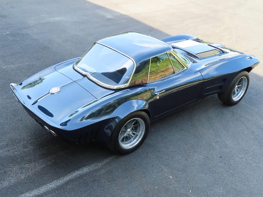 Corvettes for Sale: '63 Corvette Grand Sport Replica Roller on BaT