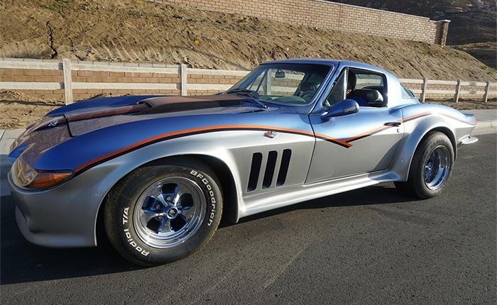 Corvettes for Sale: Customized 1965 Corvette Coupe with a Funky Face