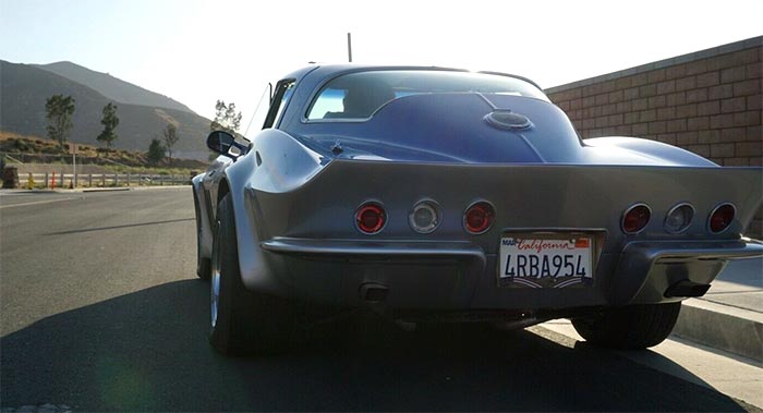 Corvettes for Sale: Customized 1965 Corvette Coupe with a Funky Face