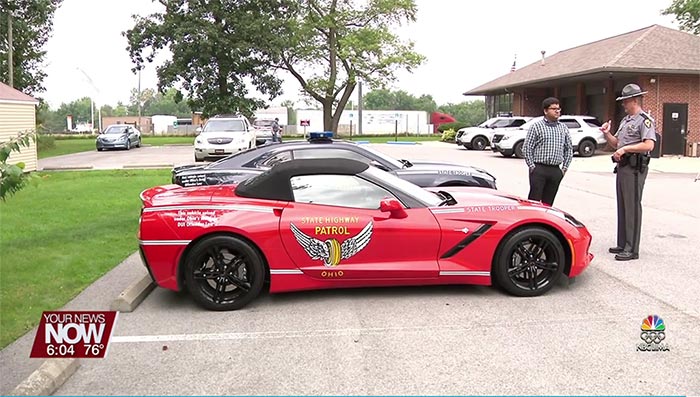 C7 Corvette Stingray Becomes a Member of the Ohio Highway Patrol