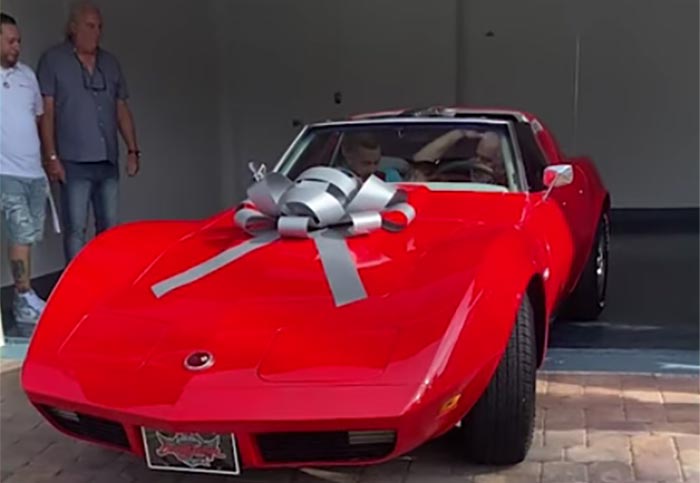 [VIDEO] Son Surprises Dad with His Dream Corvette on Father's Day
