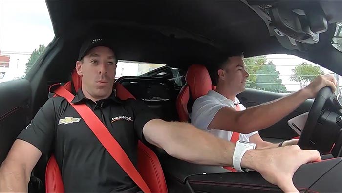 [VIDEO] Simon Pagenaud Does Not Like Riding Shotgun in a C8 Corvette Pace Car