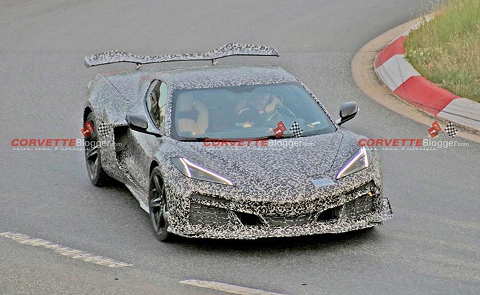 [SPIED] 2023 Corvette Z06 Prototype Nearly Undisquised at the Nurburgring