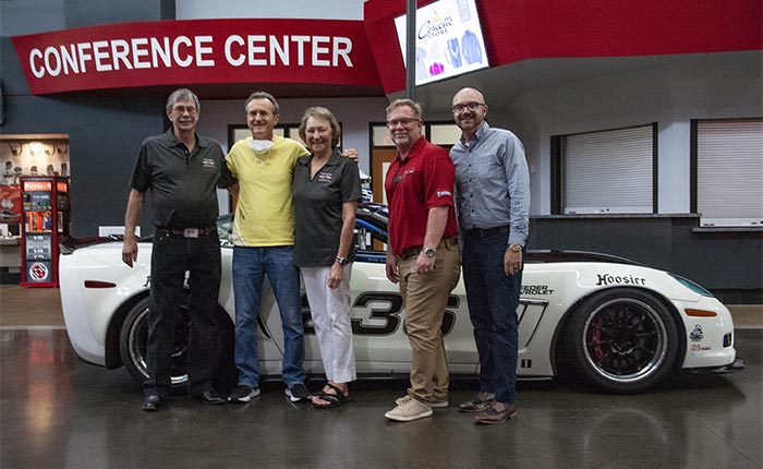 [VIDEO] A C6 Corvette Race Car is Donated to the Corvette Museum for Track Duty at the Motorsports Park