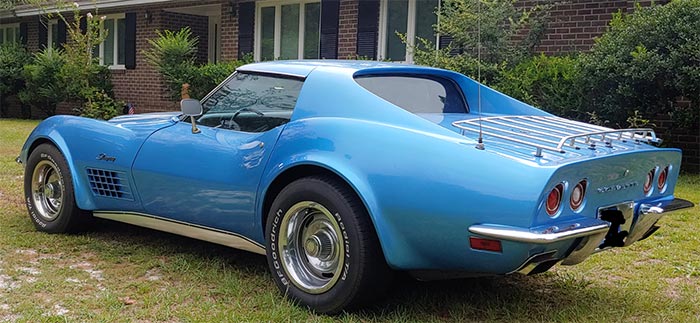 Corvettes for Sale: 1971 Corvette LT-1 Offered at No-Reserve on eBay