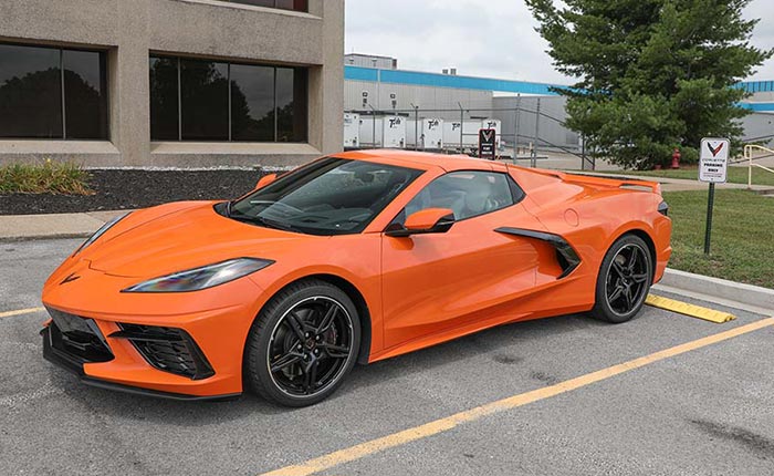 [GALLERY] More 2022 Corvette photos in Amplify Orange from the Assembly Plant