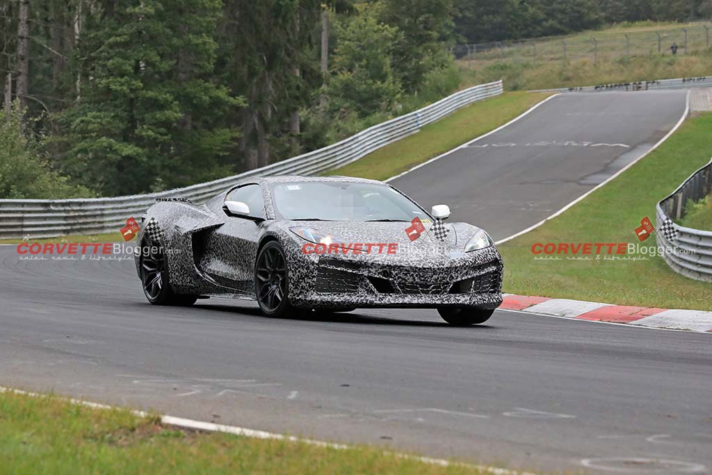 2023 Corvette Z06s at the Nurburgring