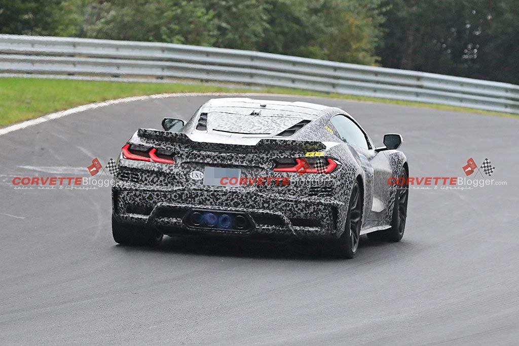 2023 Corvette Z06s at the Nurburgring