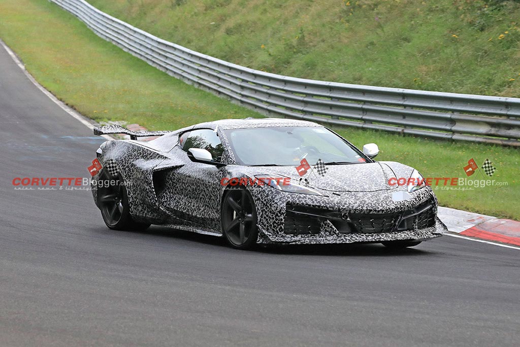 2023 Corvette Z06s at the Nurburgring