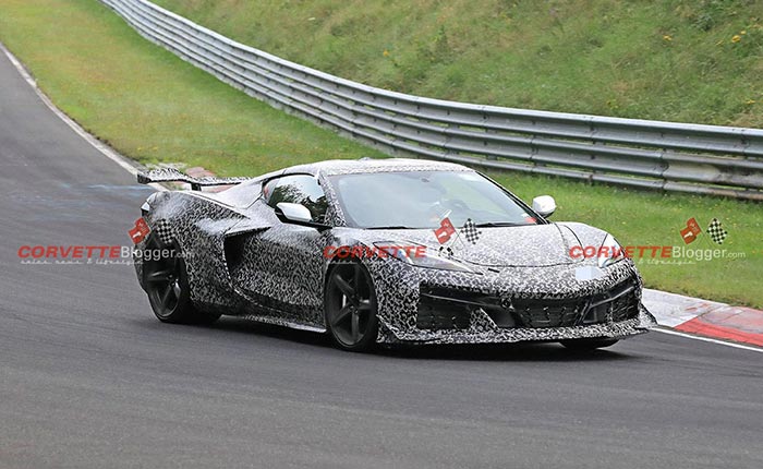 [SPIED] More Spy Photos of the Two 2023 Corvette Z06 Models from the Nurburgring