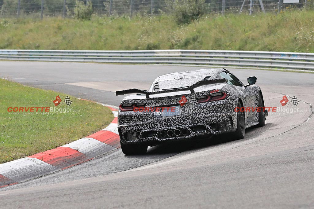 2023 Corvette Z06s at the Nurburgring