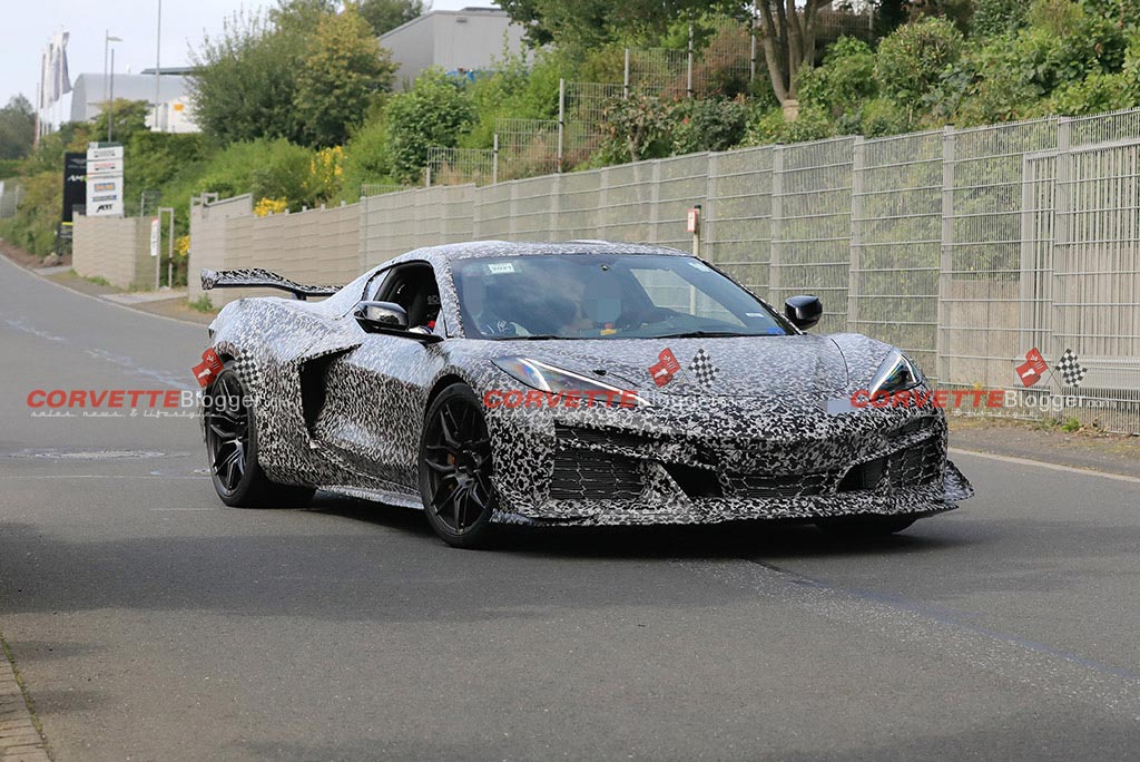 2023 Corvette Z06s at the Nurburgring