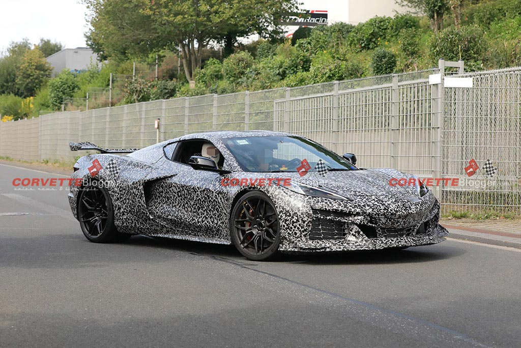 2023 Corvette Z06 Spied at the Nurburgring