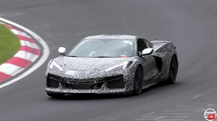 [VIDEO] 2023 Corvette Z06 Base and Z07 Models Caught Testing at the Nurburgring