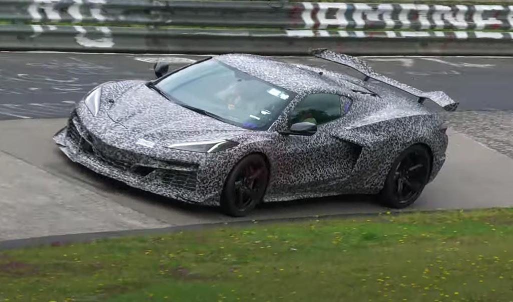 [VIDEO] Best One Yet? Watch the C8 Corvette Z06 Attack the Nurburgring's Carousel