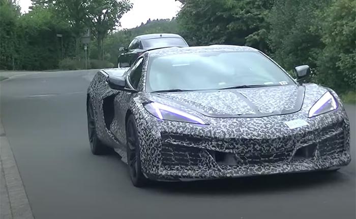 [VIDEO] New Nurburgring Sighting Shows C8 Mule with the Corner-Mounted Exhaust and Low Profile Spoiler