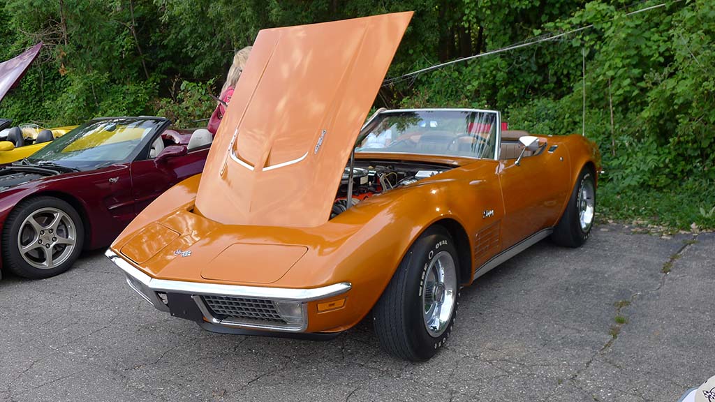 2021 Corvettes on Woodward