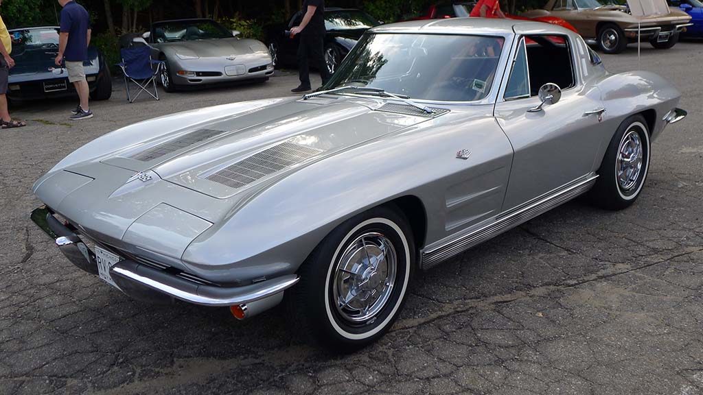 2021 Corvettes on Woodward