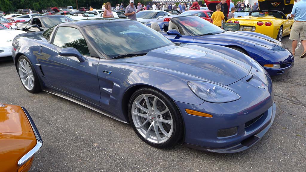 2021 Corvettes on Woodward