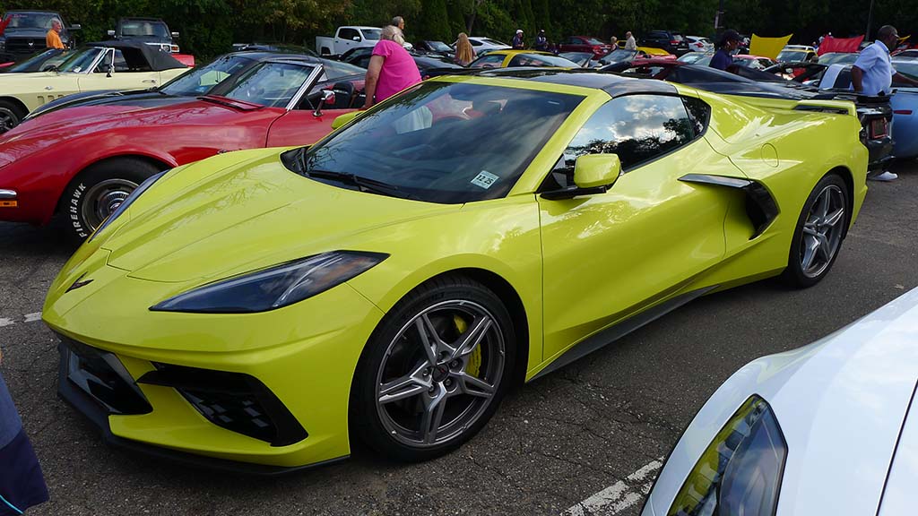 2021 Corvettes on Woodward
