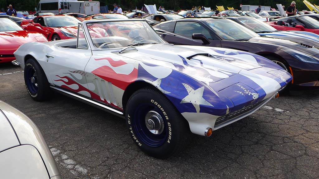 2021 Corvettes on Woodward